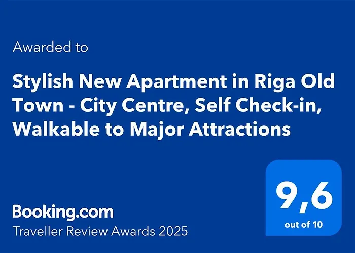 Stylish New In Old Town - Centre, Self Check-in, Walkable To Major Attractions * Riga